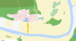 Деревня Слобода план участка Угорское продам