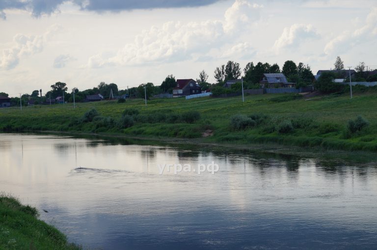 фото Деревня Болобоново река Угра